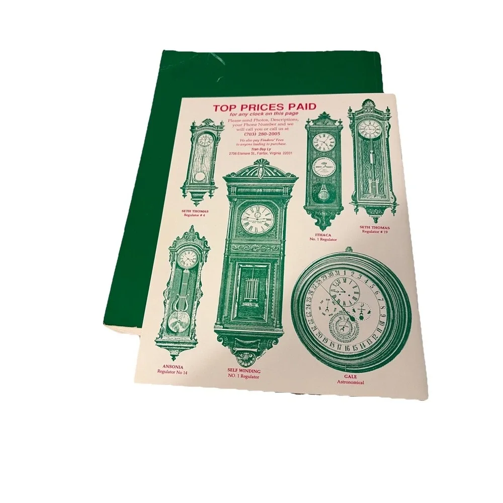 American Clocks, Volume 2, Tran Duy Ly,‎ 1995 HC/DJ With Price Up Date  92'